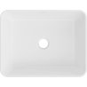 Mexen Catia countertop washbasin 48 x 37 cm, white/gold line pattern - 21314817