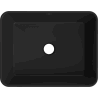 Mexen Catia countertop sink 48 x 37 cm, black matte/silver scale pattern - 21314872