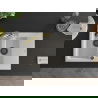 Mexen Gaspar 1.5-compartment granite sink with a drip tray and kitchen mixer tap Duo, white - 6507-20-671701-57-B