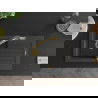 Mexen Pablo 1-compartment granite sink with a drip tray and kitchen mixer tap Duo, Spotted black - 6510-76-671701-57-G