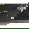 Mexen Pablo 1-compartment granite sink with a drip tray and kitchen mixer tap Duo, Black - 6510-77-671701-07-B