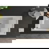 Mexen Elias 1-compartment granite sink with a drip tray and kitchen mixer tap Duo, white - 6511-20-671701-07-B