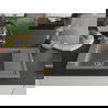 Mexen Elias 1-compartment granite sink with a drip tray and kitchen mixer tap Duo, grey - 6511-71-671701-57-G