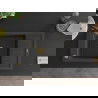 Mexen Elias 1-compartment granite sink with a drip tray and kitchen mixer tap Duo, Spotted black - 6511-76-671701-57-G