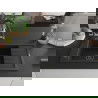 Mexen Elias 1-compartment granite sink with a drip tray and kitchen mixer tap Duo, Black - 6511-77-671701-07-B