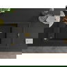 Mexen Elias 1-compartment granite sink with a drip tray and kitchen mixer tap Duo, Black - 6511-77-671701-57-G