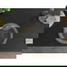 Mexen Diego 1-compartment granite sink with a kitchen mixer tap Duo, grey - 6512-71-671701-57-B