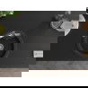 Mexen Diego 1-compartment granite sink with a kitchen mixer tap Duo, Black/ gold metallic - 6512-75-671701-07