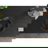 Mexen Diego 1-compartment granite sink with a kitchen mixer tap Duo, Black/ gold metallic - 6512-75-671701-70-B