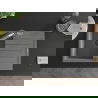 Mexen Bruno 1-compartment granite sink with a drip tray and kitchen mixer tap Duo, grey - 6513-71-671701-07-B
