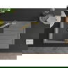 Mexen Bruno 1-compartment granite sink with a drip tray and kitchen mixer tap Duo, grey - 6513-71-671701-57-B