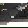 Mexen Bruno 1-compartment granite sink with a drip tray and kitchen mixer tap Duo, Black - 6513-77-671701-07-B