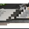 Mexen Andres 1.5-compartment granite sink with a drip tray and kitchen mixer tap Duo, white - 6515-20-671701-02
