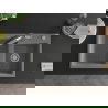 Mexen Tomas 2-compartment granite sink with a kitchen mixer tap Duo, grey - 6516-71-671701-07