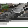 Mexen Tomas 2-compartment granite sink with a kitchen mixer tap Duo, grey - 6516-71-671701-70-B