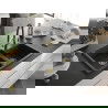 Mexen Tomas 2-compartment granite sink with a kitchen mixer tap Duo, Black/ silver metallic - 6516-73-671701-57-G