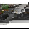 Mexen Tomas 2-compartment granite sink with a kitchen mixer tap Duo, Spotted black - 6516-76-671701-57-B