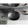 Mexen Viki countertop washbasin 48 x 35 cm, black matte/gold grid pattern - 21054879