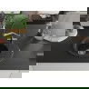 Mexen Kevin 1-compartment granite sink with a kitchen mixer tap Duo, Black/ gold metallic - 6517-75-671701-07