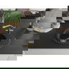 Mexen Kevin 1-compartment granite sink with a kitchen mixer tap Duo, Black/ gold metallic - 6517-75-671701-57-G