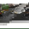 Mexen Kevin 1-compartment granite sink with a kitchen mixer tap Duo, Black - 6517-77-671701-57-B