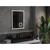 Mexen Kala illuminated bathroom mirror with a makeup mirror 60 x 80 cm, LED 6000K, demister - 9820-060-080-611-00
