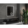 Mexen Kala illuminated bathroom mirror with cosmetic mirror 60 x 80 cm, LED 6000K, antifog - 9820-060-080-611-00