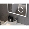 Mexen Kala illuminated bathroom mirror with cosmetic mirror 60 x 80 cm, LED 6000K, antifog - 9820-060-080-611-00