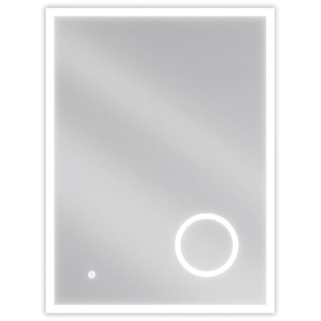 Mexen Kala illuminated bathroom mirror with cosmetic mirror 60 x 80 cm, LED 6000K, antifog - 9820-060-080-611-00