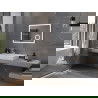 Mexen Kala illuminated bathroom mirror with a makeup mirror 80 x 60 cm, LED 6000K, demister - 9820-080-060-611-00