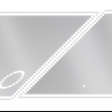 Mexen Kala illuminated bathroom mirror with a makeup mirror 100 x 80 cm, LED 6000K, demister - 9820-100-080-611-00