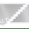 Mexen Kala illuminated bathroom mirror with a makeup mirror 100 x 80 cm, LED 6000K, demister - 9820-100-080-611-00