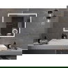 Mexen Kala illuminated bathroom mirror with a makeup mirror 100 x 80 cm, LED 6000K, demister - 9820-100-080-611-00