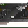 Mexen Carlos 1.5-compartment granite sink with a kitchen mixer tap Duo, Spotted black - 6518-76-671701-70-B