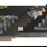 Mexen Carlos 1,5-compartment granite sink with a kitchen mixer tap Duero, Grey - 6518-71-671600-50