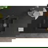 Mexen Carlos 1,5-compartment granite sink with a kitchen mixer tap Duero, Black/Gold metallic - 6518-75-671600-70