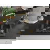 Mexen Carlos 1,5-compartment granite sink with a kitchen mixer tap Duero, spotted black - 6518-76-671600-50