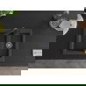 Mexen Carlos 1,5-compartment granite sink with a kitchen mixer tap Duero, spotted black - 6518-76-671600-70