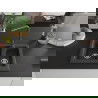 Mexen Carlos 1,5-compartment granite sink with a kitchen mixer tap Duero, spotted black - 6518-76-671600-76