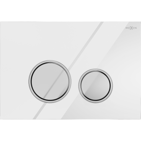 Mexen Fenix 06 flush button, White - 600620