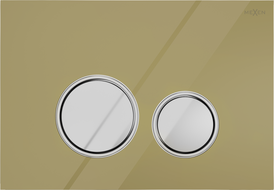 Mexen Fenix 06 flush button, golden champagne - 600624