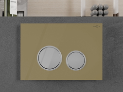 Mexen Fenix 06 Flush Button, Champagne Gold - 600624