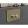 Mexen Fenix 06 flush button, Gold - 600624