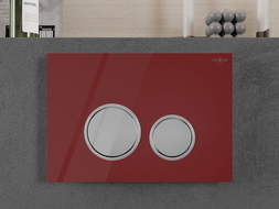 Mexen Fenix 06 flush button, red - 600627