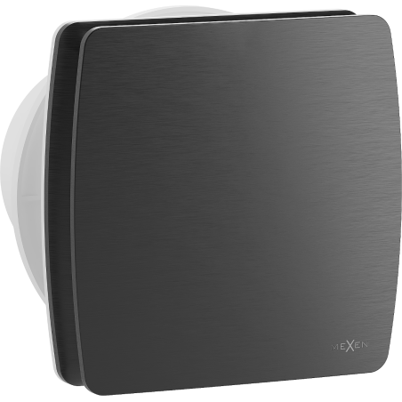 Mexen AXS 100 bathroom fan with timer, black - W9601-100T-70