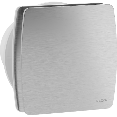 Mexen AXS 100 bathroom fan with timer, silver - W9601-100T-11