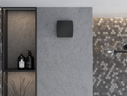 Mexen AXS 100 bathroom fan with a humidity sensor, black - W9601-100H-70