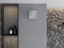 Mexen AXS 100 bathroom fan with humidity sensor, silver - W9601-100H-11