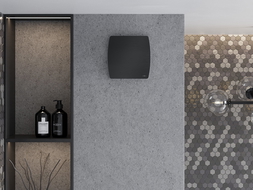 Mexen AXS 150 bathroom fan with humidity sensor, black - W9601-150H-70