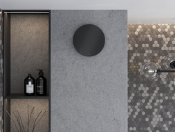 Mexen AXR 150 bathroom fan with humidity sensor, black - W9602-150H-70